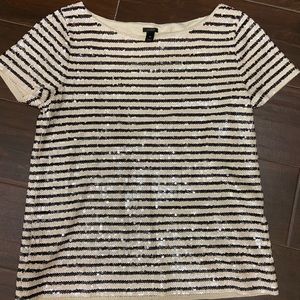 J.CREW XS Sequin shirt